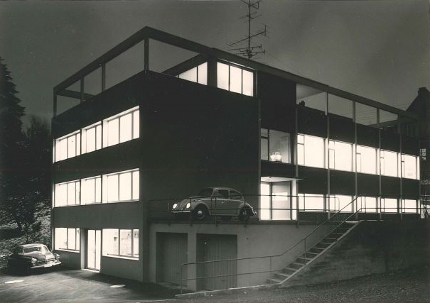 Vetter Gebäude im Jahr 1965 in der Feldstrasse 22, Schaffhausen